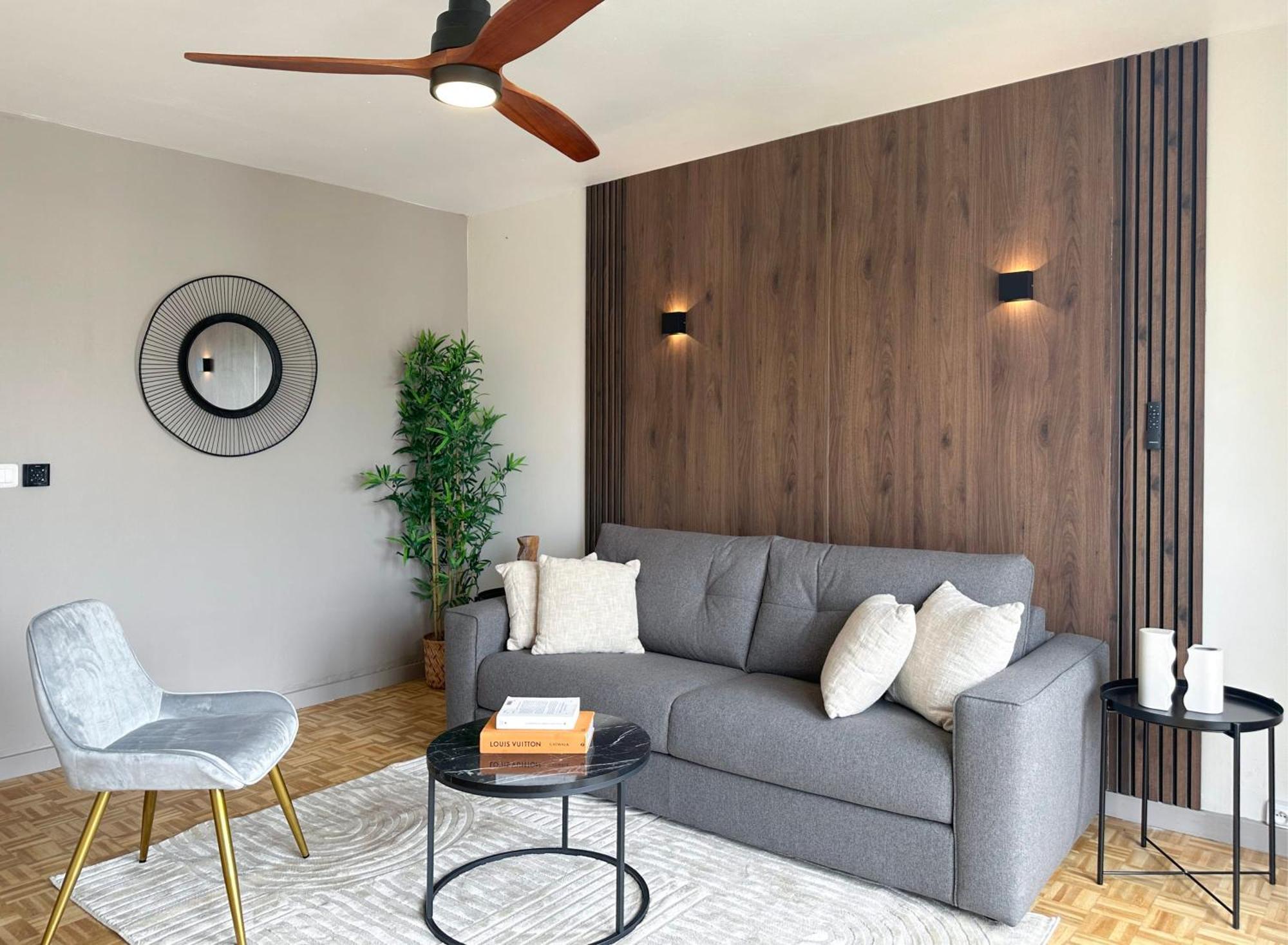 Brand-New Studio With Eiffel Tower View Paris Ngoại thất bức ảnh
